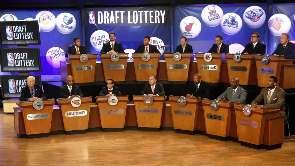 NBA draft lottery: Atlanta Hawks jump 9 spots to win NBA draft lottery. H...