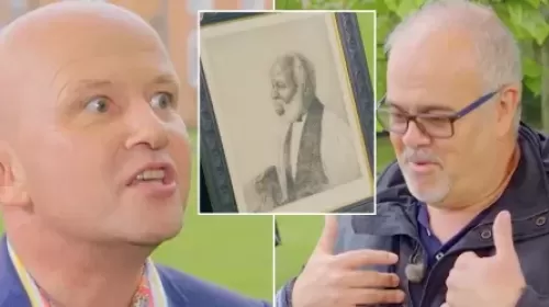BBC Antiques Roadshow expert dampens guest's hopes over mysterious portrait as he admits 'value isn't huge'