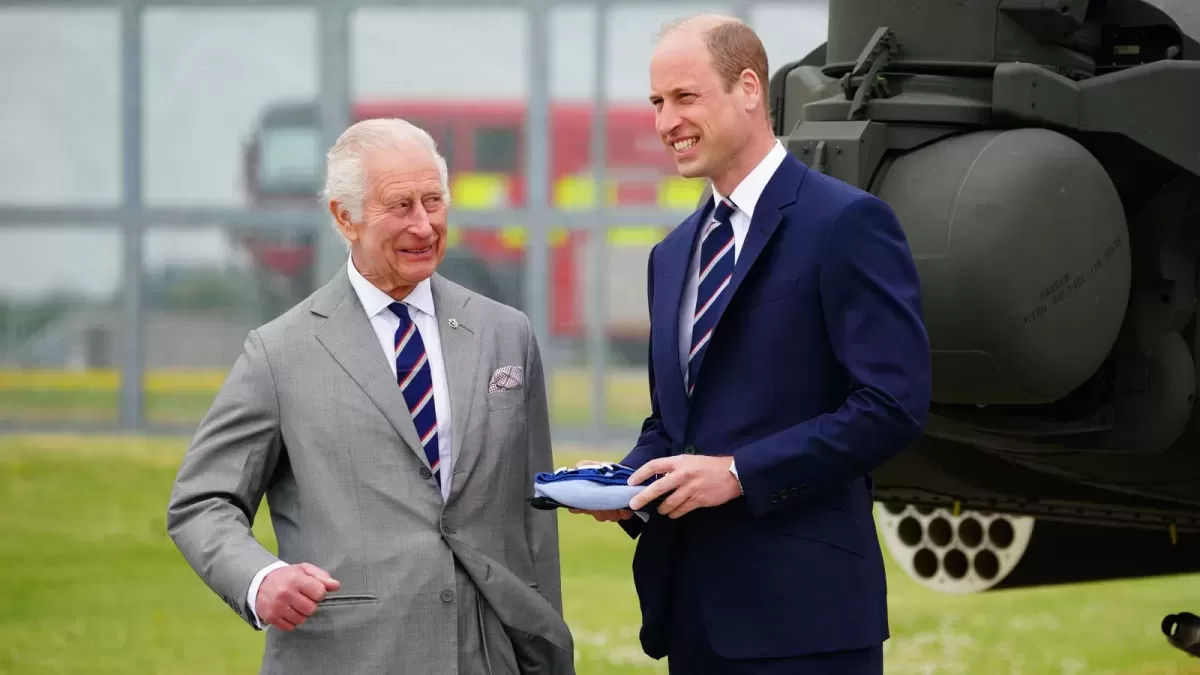 King hands over senior military role to Prince Williamand discusses cancer treatment side effects