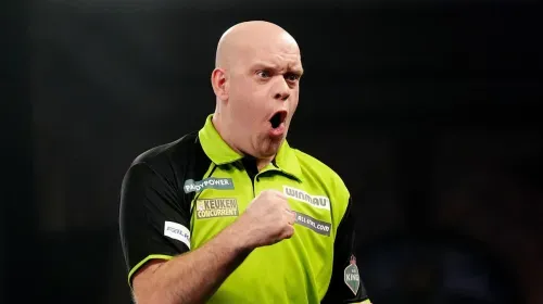 Michael van Gerwen thrashes Chris Dobey to reach World Championship final