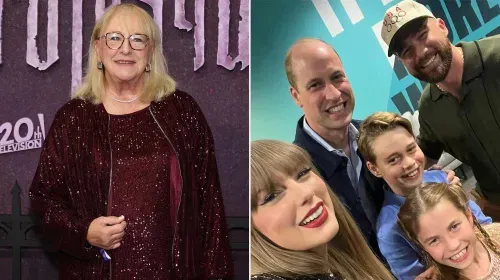 Travis Kelce's Mom Donna Reveals His Modest Reaction to Meeting Prince William and His Kids at Taylor Swift's Show